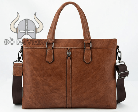 Cặp xách laptop 15inch bằng da bò - CT07