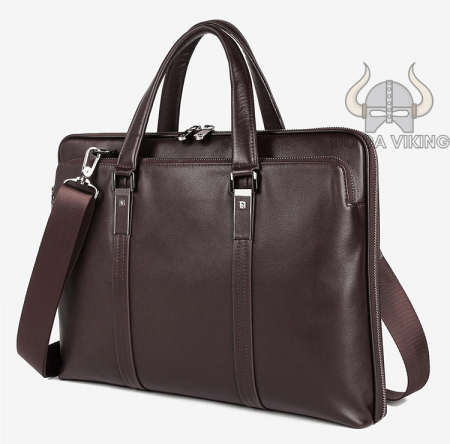 Cặp xách laptop bằng da bò 15,6 inch - CT09