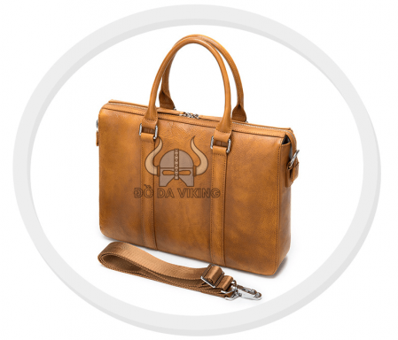 Cặp xách laptop 14 inch da bò - CT01